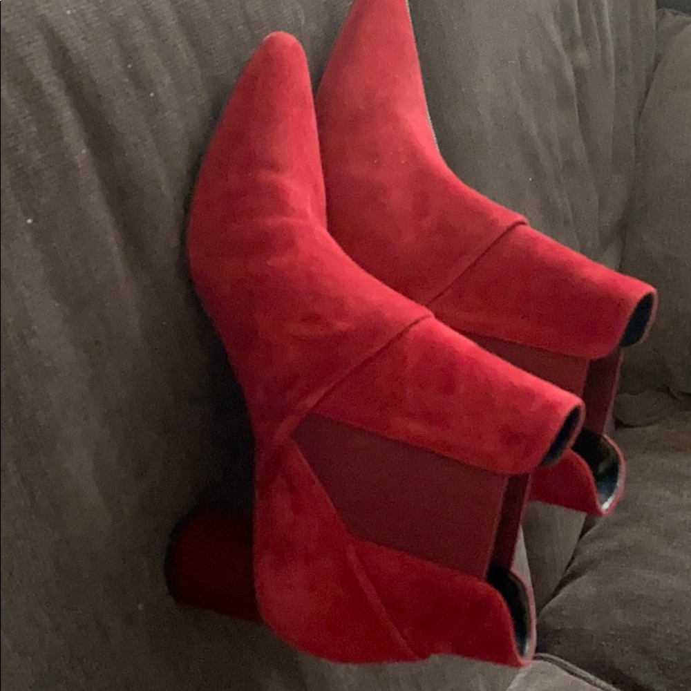 Donald Pliner Boots Red perfect condition